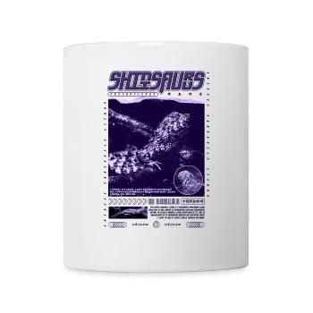 Crocodile chinois lézard Shinisaurus crocodilurus - Mug blanc - blanc - Devant
