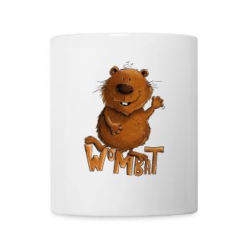 Kleiner Wombat - Tasse - Weiß - Vorne