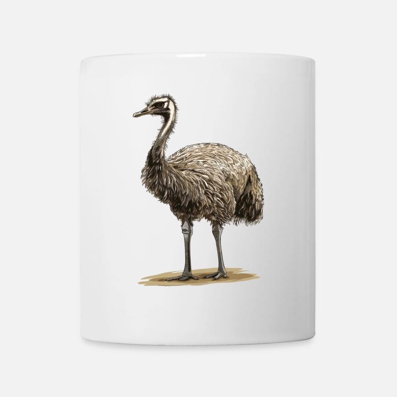Emus Emu - Tasse - Weiß