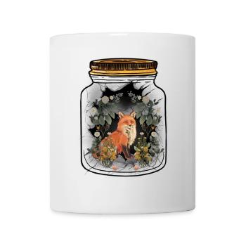 Fuchs Füchse Natur Naturliebhaber Kinder Kind - Tasse - Weiß - Vorne