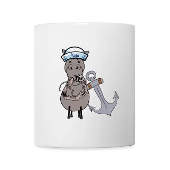 maritime, seahorse, horse, sailor, sailor, moin, child - Mug - white - Front