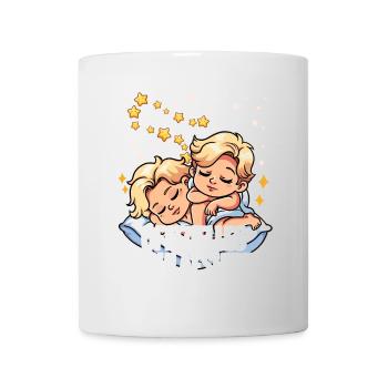 Chemise de nuit officielle Zodiac Gemini - Mug blanc - blanc - Devant