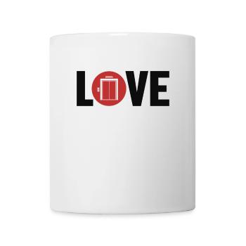 Elevator Love Technicien Inspecteur de réparation - Mug blanc - blanc - Devant