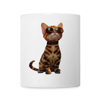 Bengal Cat Leopard Cat Leopardette Bengal Cats - Mug - white - Front