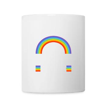 Fathers do it with rainbow flair - Mug - white - Front