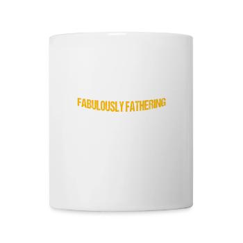 Papa est un père fabuleux - Mug blanc - blanc - Devant