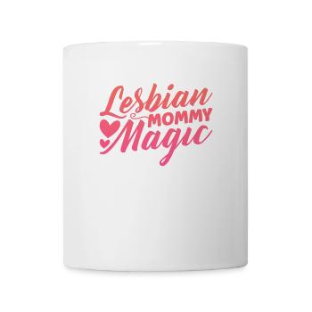 Lesbische Mami-magie - Tasse - Weiß - Vorne