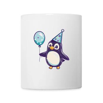 Penguin Birthday Comic - Mug - white - Front