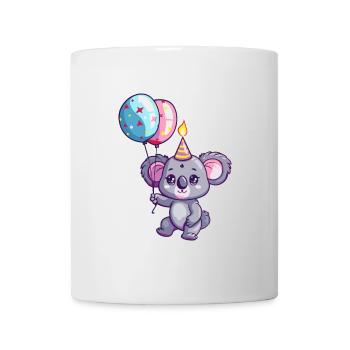 Bande dessinée d’anniversaire Koala - Mug blanc - blanc - Devant
