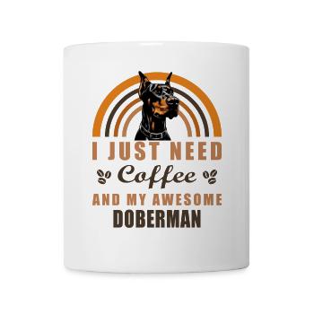 Coffee Doberman Lover - Mug - white - Front