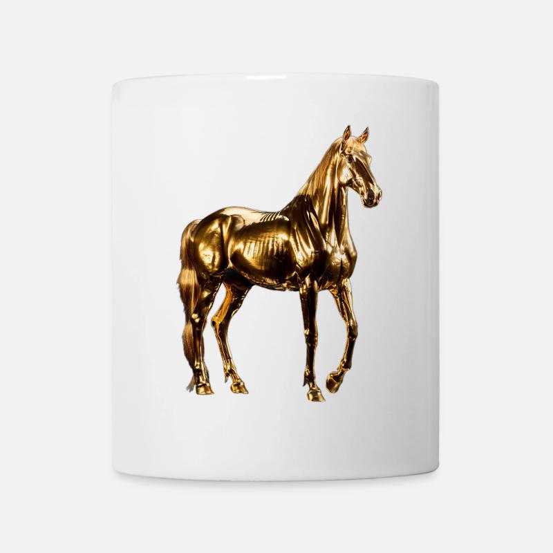 Pferd - Tasse - Weiß