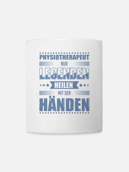 Physiotherapeut Geschenkideen - Tasse - Weiß