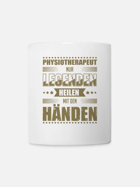 Physiotherapeut Geschenkideen - Tasse - Weiß