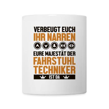 Verbeugt Euch Ihr Narren Inspector Repair - Mug - white - Front