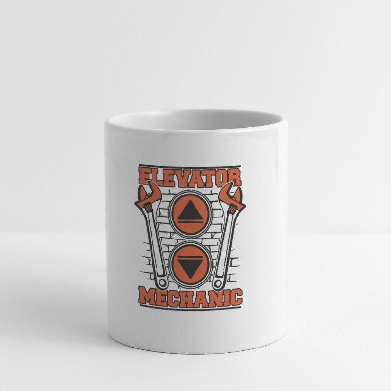 Elevator Mechanic Inspector Technician Elevator Mug