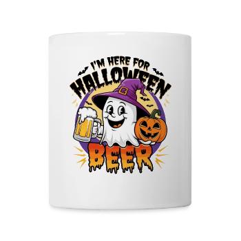 Lustiger Geist I'm here for Halloween Beer - Mug - white - Front