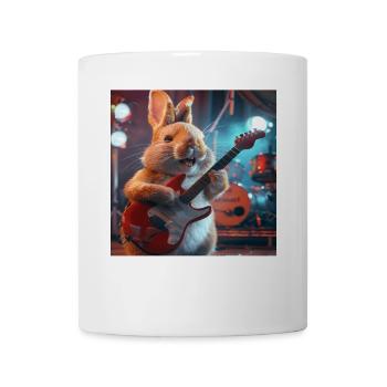 Kaninchen - Tasse - Weiß - Vorne