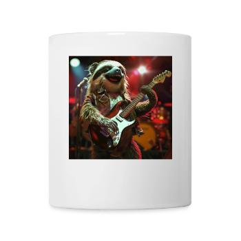 Faultier - Tasse - Weiß - Vorne