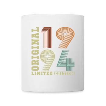 1994 Vintage Retro Geburtstagsgeschenk - Tasse - Weiß - Vorne