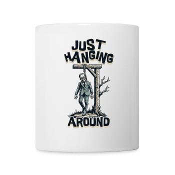 Lustiger Halloween Zombie Spruch Sarkastisch - Tasse - Weiß - Vorne
