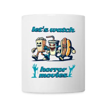 Funny Saying Design Horror Movies - Mug - white - Front