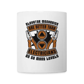 Better Than Electricians Repair Inspector - Mug - white - Front