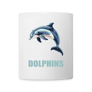 Dolphin Dolphins Dolphin - Mug - white - Front