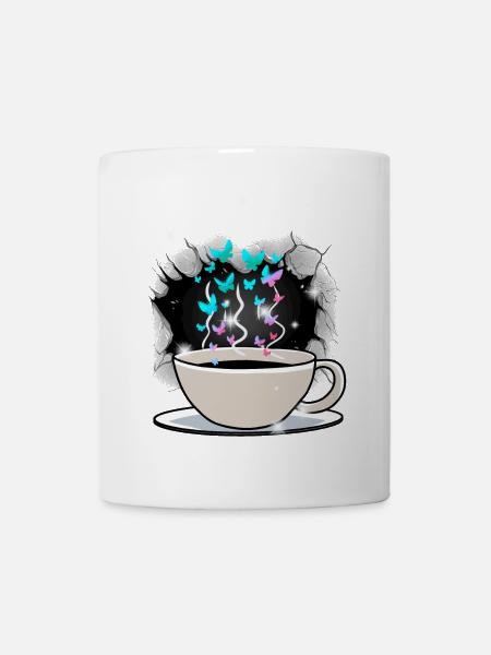 Kaffee Kaffeetasse Koffein - Tasse - Weiß