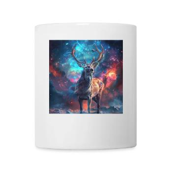 Reh - Tasse - Weiß - Vorne