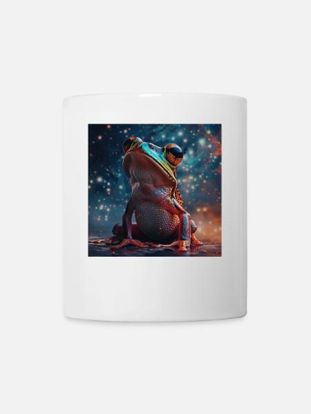 Frosch - Tasse - Weiß