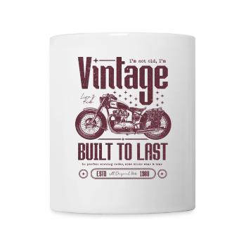 Moto Vintage Motards Moto Anniversaire 1988 - Mug blanc - blanc - Devant