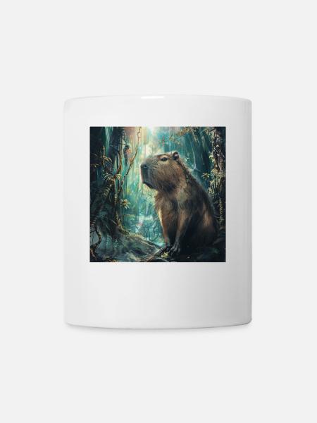 Wasserschwein - Tasse - Weiß