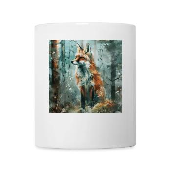 Fuchs - Tasse - Weiß - Vorne