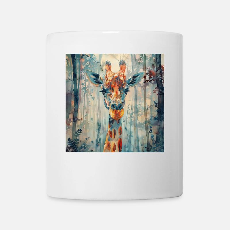 Girafe - Mug blanc - blanc