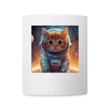 Chat - Mug blanc - blanc - Devant
