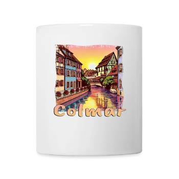 Colmar französische Hafenstadt Altstadt Altbau - Tasse - Weiß - Vorne