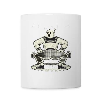 Funny Ghost Design Humorous Sarcastic - Mug - white - Front