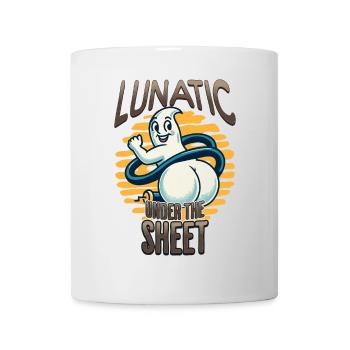 Ghost Shows Butt Drôle Ghost Design - Mug blanc - blanc - Devant