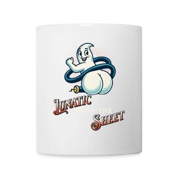Ghost Shows Butt Drôle Dicton Design - Mug blanc - blanc - Devant