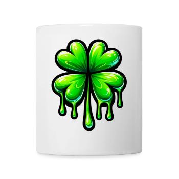Four-leaf clover - Mug - white - Front
