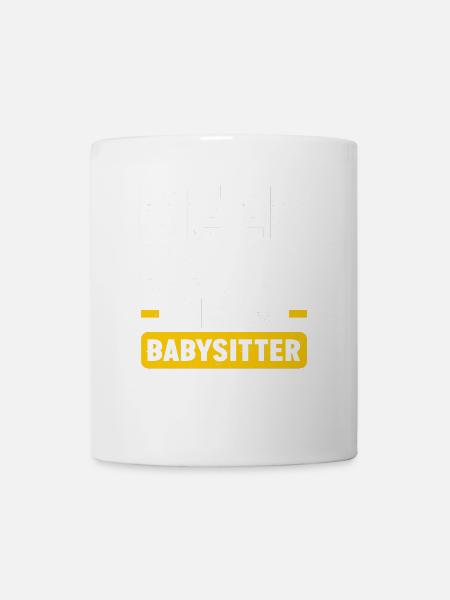 Babysitter Babysitting - Tasse - Weiß