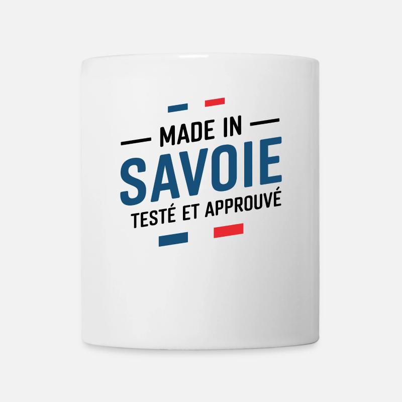 Made In Savoie Testé Et Approuvé Humour Savoyard - Mug blanc - blanc