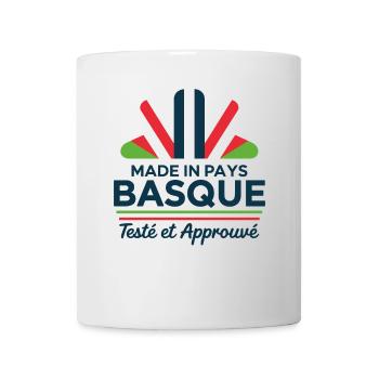 Made in the Basque Country tested and approved - Mug - white - Front