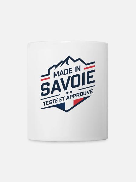 Made In Savoie Testé Et Approuvé Humour Savoyard - Mug blanc - blanc