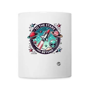 To the Stars and Beyond - Space - Mug - white - Front