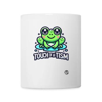 "Touch of the Tism" Frosch - Tasse - Weiß - Vorne