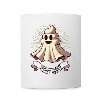 Drôle caca tas fantôme caca humoristique - Mug blanc - blanc - Devant
