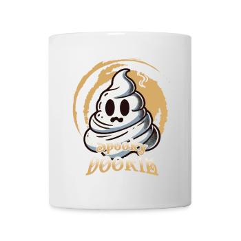 Funny poop pile ghost humorous poop - Mug - white - Front