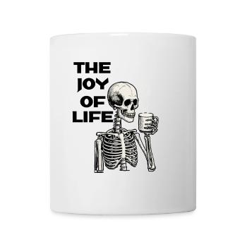Coffee The Joy Of Life Funny Coffee Lover - Mug - white - Front