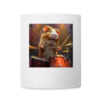 Meerschweinchen - Tasse - Weiß - Vorne